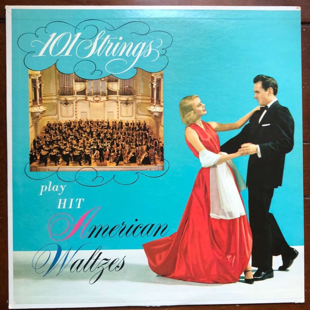 101 Strings Play Hit American Waltzes Vinyl Lp